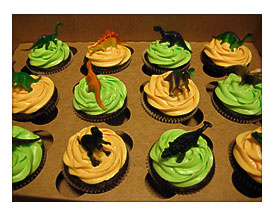 Dinosaur Cupcakes Cara Crumley Cupcakes