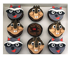 Squirrel Cupcakes The Hippest Pics