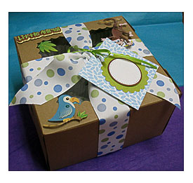 Onesie Washcloth Cupcake Set