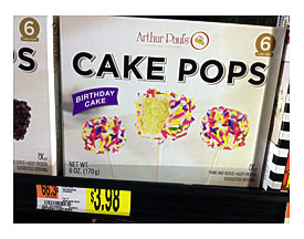 Birthday Cake Cake Pops By Arthur
