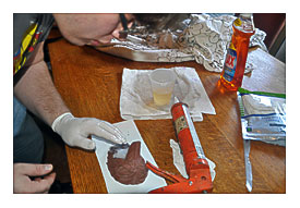 Repeat For The Second Layer, Thickening The Mold