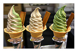 Japanese Tea Flavoured Ice Cream