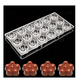 19 Types 3D DIY Polycarbonate Candy Fondant Mold Chocolate Mould Tray
