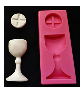 First Communion Theme Silicone Mold Communion By BellaCakesCT
