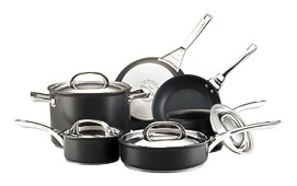 Circulon Infinite Nonstick Hard Anodized 10 Piece Cookware Set