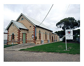 Karoonda. The latest Methodist Church now Uniting. Built in 1925.