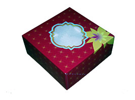 Red Cake Boxes. Moleya Pack Of 20 Pcs DIY Party Favor Candy Cake Boxes