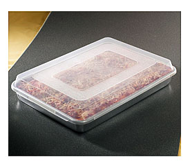 In. Sheet Cake Baking Pan With Lid Brownie & Cake Pans At Hayneedle