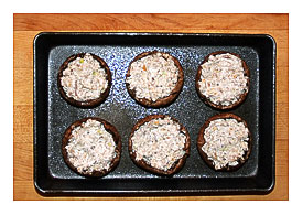 Bow Stuffed Mushrooms W Recipe