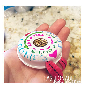 Ribbon And The Necklace Is Ready To Wear And Advertise Cookie Sales