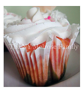 Incorporated The Coral Color With The Cupcake Toppers, Which I Made