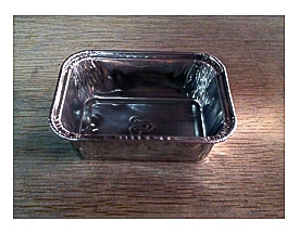 Rectangle Ice Cream Aluminum Foil Cups OEM For Weddings Mini Cakes