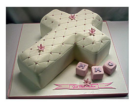  occasions_cross shaped cake quilted cross cake cross