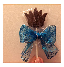Dying For Chocolate Chocolate Crown Lollipops Guest Post By Deborah
