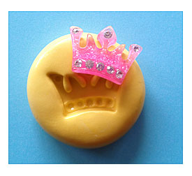 Miniature Princess CROWN Silicone MOLD By MoldsSweetTreasure