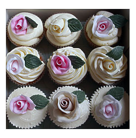 Roses Cupcakes