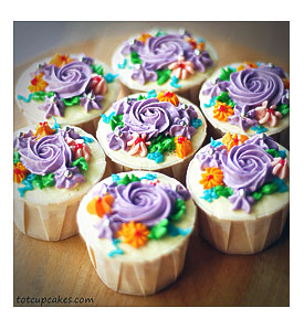 Roses Cupcakes