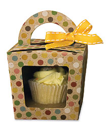 Box Mini Cupcake Steel Rule Die AccuCut Craft