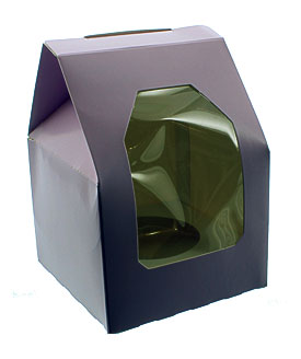 Violet Single Cupcake Window Box And Insert The Cake Decorating Co