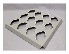 Single Cupcake Box Template Mini Cupcakes Insert That