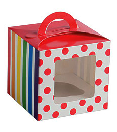 Locate Rainbow Party Cupcake Boxes 12 Count And Other Party Supplies