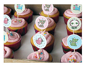 Pink Cupcakes