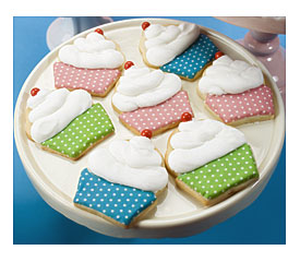 Cupcake Cookies Cookie Decorating