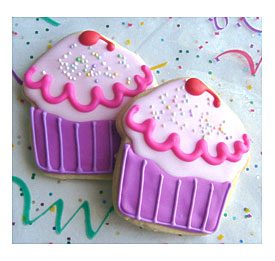 Pinkalicious Cupcakes Cupcake Cookie Favors By Lorisplace