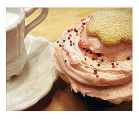 So Lyric Pink SugarCookie Cupcakes!