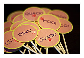 Cupcake Flags