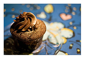 Stygian Bottom Cupcake