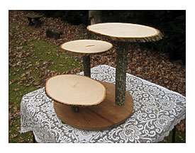 Rustic Wedding Cupcake Stand Cake Dessert By YourDivineAffair