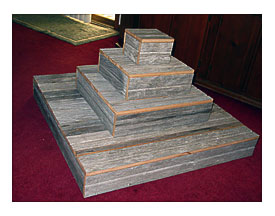 Barn Wood Wedding Cake Cupcake Plate Stand Holder Rustic Western