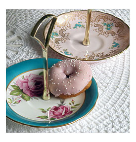 aynsley collector's china saucer stack tea stand