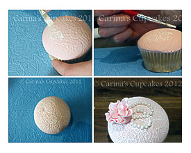 DIY "Lace" Cupcakes A Colorado CourtshipA Colorado Courtship