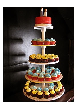 Montreal Wedding Cupcakes August 15, 2009