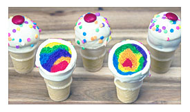 Cone Rainbow Cake Pops Cookies Cupcakes And Cardio Recipe YouTube