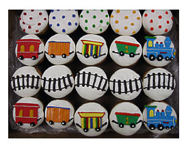 Train Cupcakes Haines Barksdale Flickr