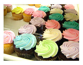Pastel Cupcakes From Wyckoff Bakery, $0.85 I Think. Robyn Lee