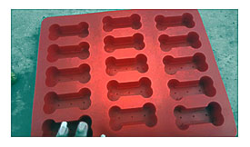 K9King Dog Treat Silicone Baking Dog Bone Molds YouTube
