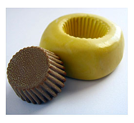 Cupcake Bottom Mold Mould Resin Clay Fondant Wax By WhysperFairy