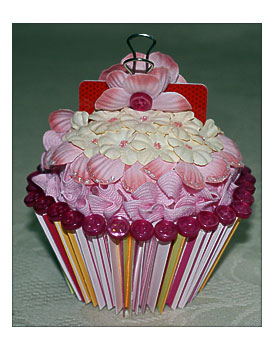 By Tkg Pink Cupcake Gift Card Holder