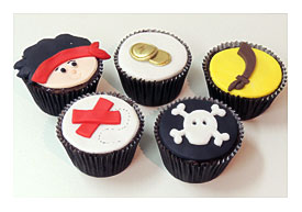 Jake Piratas Cupcake Wrapper Topper Cumple Souvenir Otros A Ars