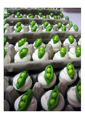 Cupcake Ideas Lemon And Poppy Seed & Pea In A Pod Mini Cupcakes
