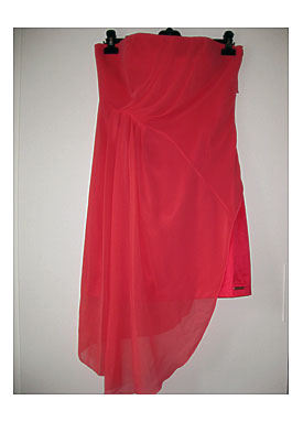 Robe Bustier RINASCIMENTO 42 L XL, T4 Corail Vendu Par Miss_cupcake