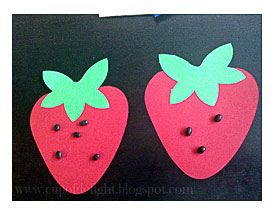 Cupcake Practiced Counting With The Seeds