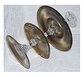 Gold Cupcake Stand 3 Tier Shabby Chic Vintage By RedEggBoutique