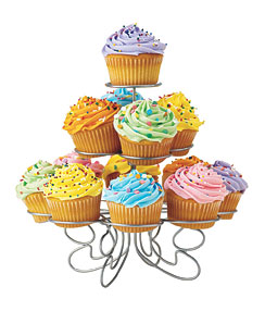 Details About Wilton Fancy Wire Birthday Cupcakes And More Stand
