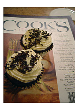 Mysterious Chocolate Cupcakes and Recipe