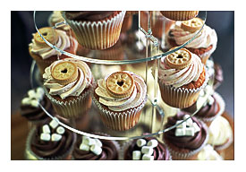 Raspberry Ruffling & Jammy Dodger Cupcakes
